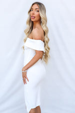 Femme Fatale Dress - White