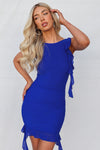 Florella Mini Dress - Electric Blue