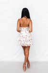 Hanni Mini Dress - White Floral