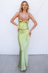 Holly Set Top - Green