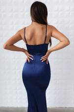 Hollywood Formal Gown - Navy - Runway Goddess