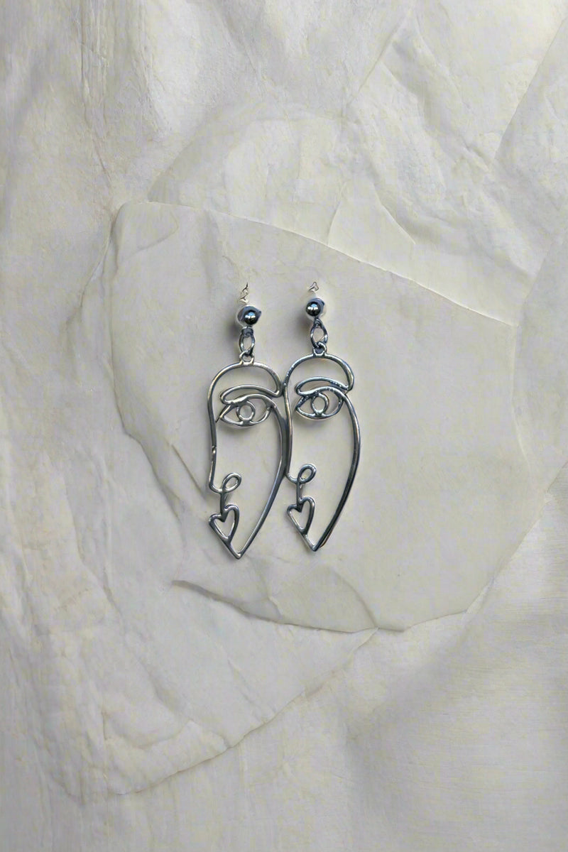 Venna Earrings - Silver
