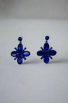 Shana Earrings - Blue/Silver