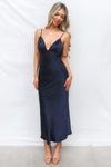 Isha Maxi Dress - Navy
