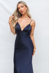 Isha Maxi Dress - Navy