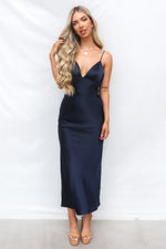 Isha Maxi Dress - Navy