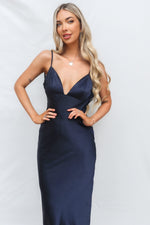 Isha Maxi Dress - Navy