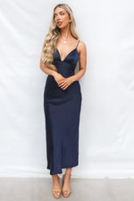 Isha Maxi Dress - Navy