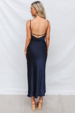 Isha Maxi Dress - Navy