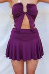 Ishq Set Top - Plum