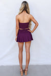 Ishq Set Skirt - Plum