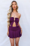 Ishq Set Top - Plum