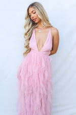 Jacinda Maxi Dress - Blush
