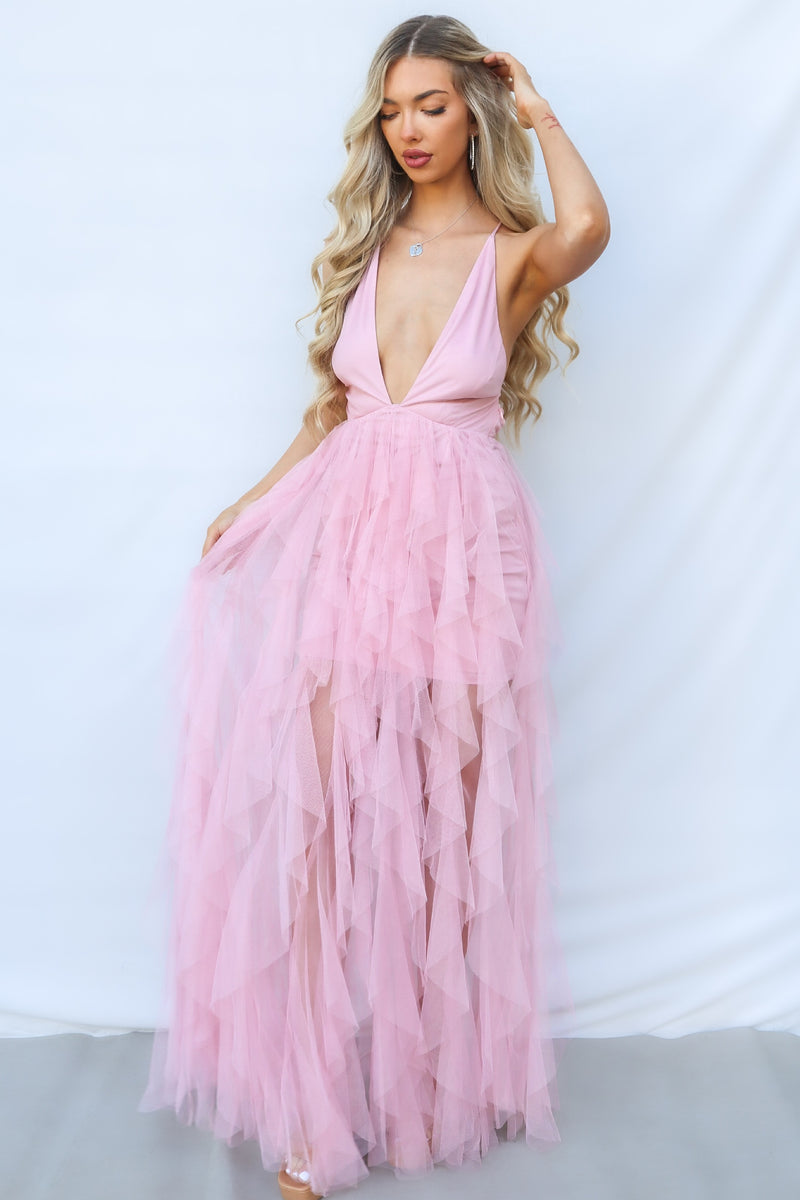 Jacinda Maxi Dress - Blush