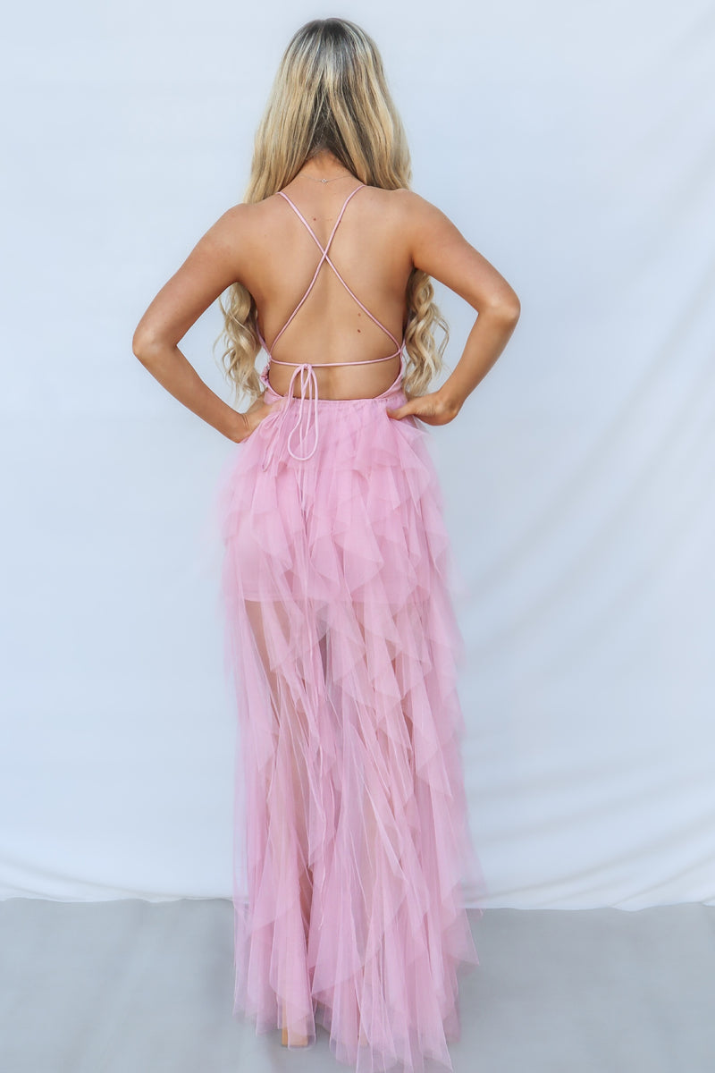 Jacinda Maxi Dress - Blush