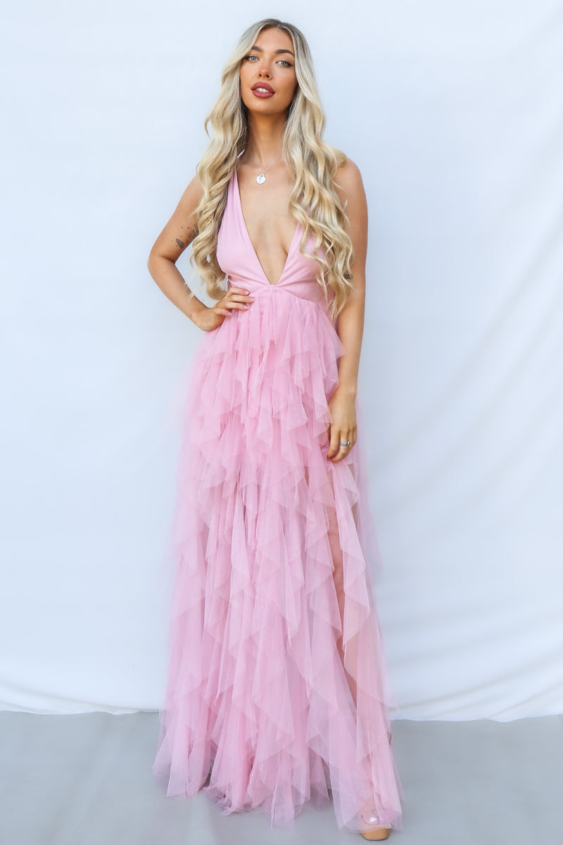 Jacinda Maxi Dress - Blush