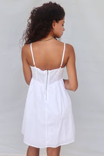 Jane Mini Dress - White