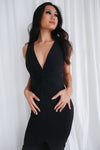 Janet Midi Dress - Black