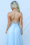 Juliette Midi Dress - Baby Blue