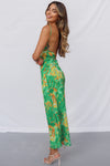 July Maxi Dress - Green/Yellow Multi