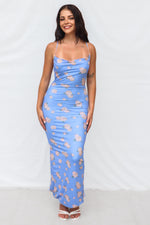 Kansis Maxi Dress - Blue