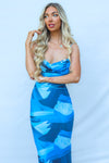 Kavita Maxi Dress - Blue Multi