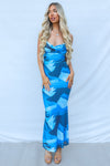 Kavita Maxi Dress - Blue Multi
