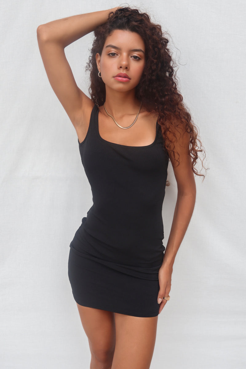 Koa Mini Dress - Black