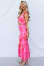 Kyala Maxi Dress - Pink Multi