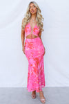 Kyala Maxi Dress - Pink Multi
