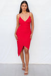 Kylie Bodycon Dress - Red