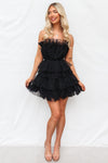 Kyrie Mini Dress - Black