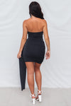 Lani Mini Dress - Black Shimmer