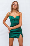Lauri Mini Dress - Emerald