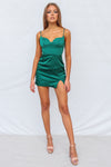 Lauri Mini Dress - Emerald