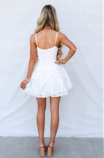 Lennon Mini Dress - White