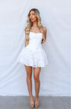 Lennon Mini Dress - White