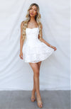 Lennon Mini Dress - White