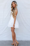 Lennon Mini Dress - White