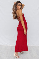 Lennox Formal Dress - Wine