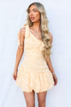 Leya Mini Dress - Orange
