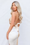 Leyna Midi Dress - Ivory