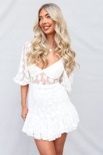 Libbie Mini Dress - White