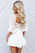 Libbie Mini Dress - White