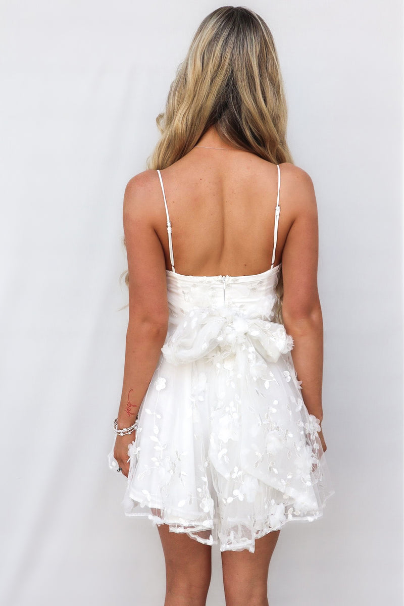 Linca Mini Dress - White