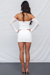 Lindy Mini Dress - White