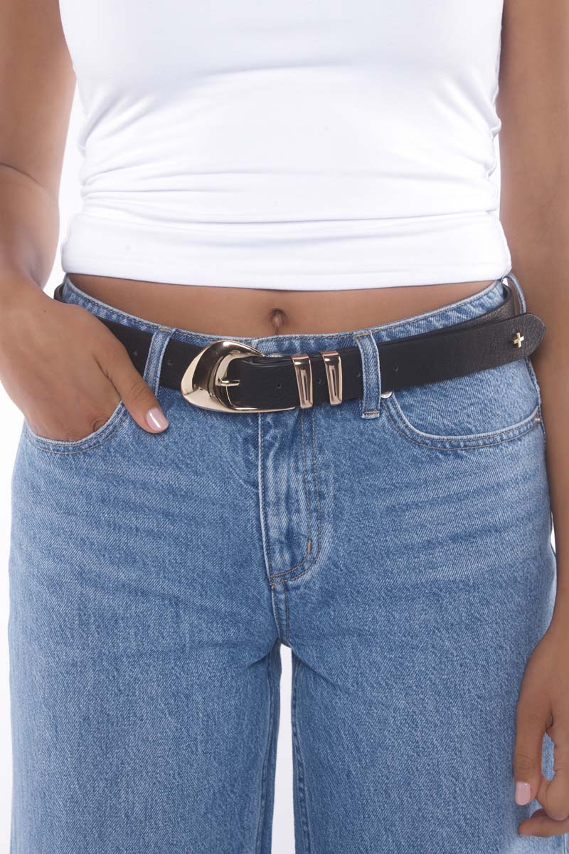 PETA + JAIN Moma Belt - Black