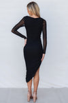 Magdalena Midi Dress - Black