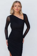 Magdalena Midi Dress - Black