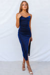 Marzia Maxi Dress - Navy Shimmer